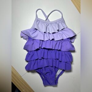 Joe Fresh Purple Layered Kids Bodysuit